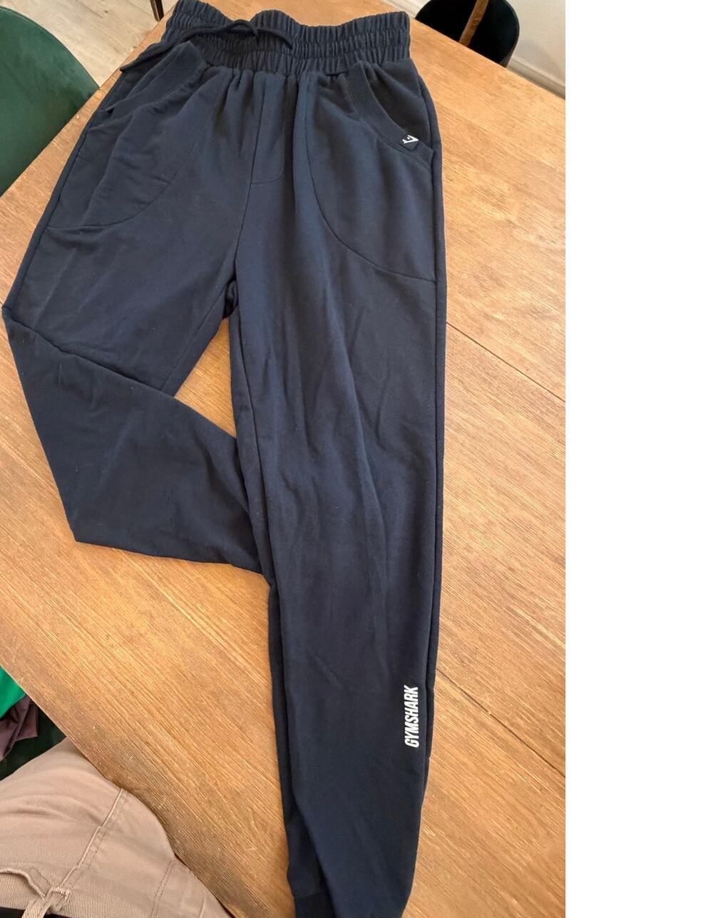 Gymshark Women’s Training Joggers Size Small Black Drawstring Sweatpants